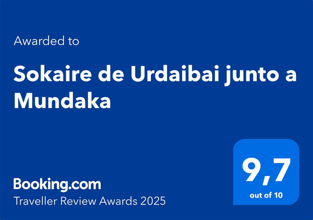 Sokaire De Urdaibai Junto A Mundaka Apartment Sukarrieta Exterior foto